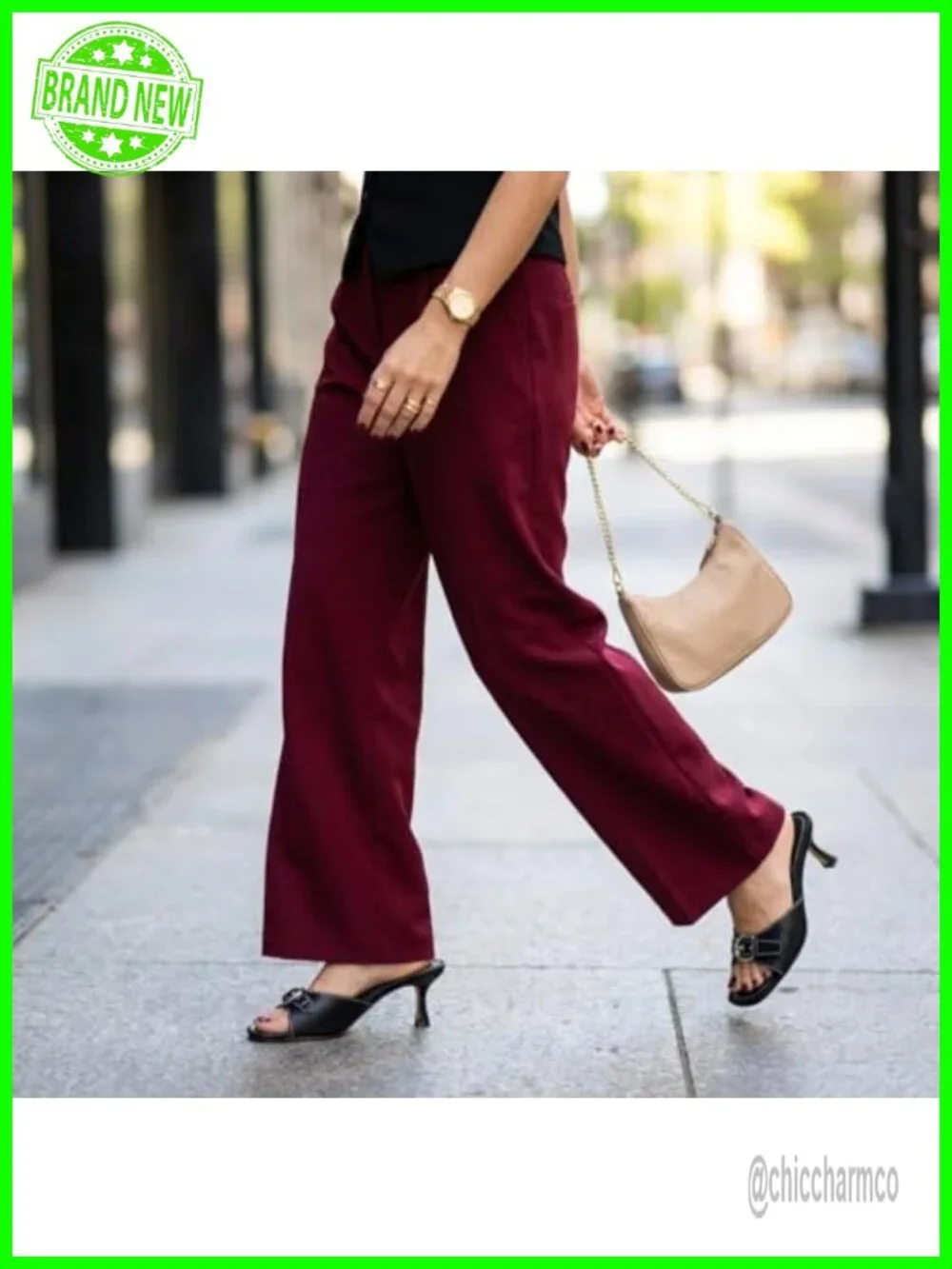 CUSHIONAIRE Belle Kitten Heels for Women with Buckle Accent, Comfortable Mule